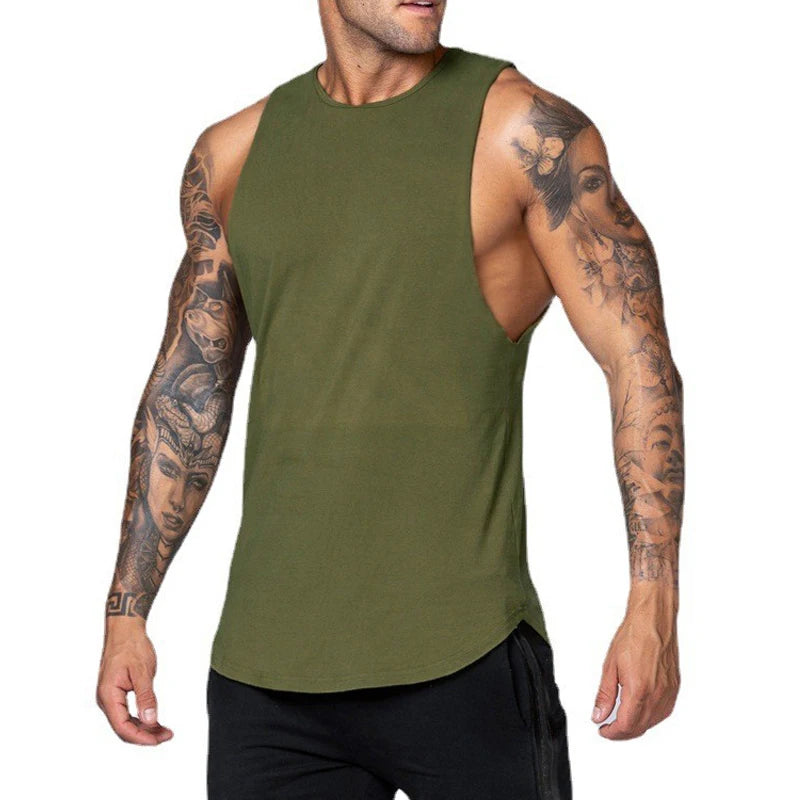 Men's Sleeveless Tank Top for Bodybuilding and Training - New Arrivals Sports Workout Vest