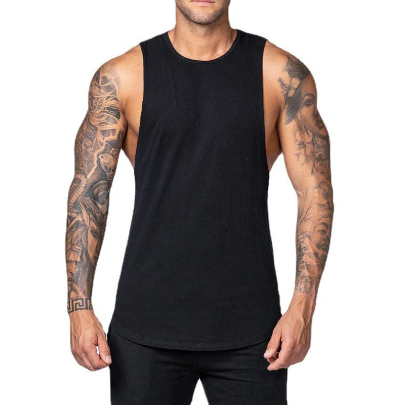 Men's Sleeveless Tank Top for Bodybuilding and Training - New Arrivals Sports Workout Vest