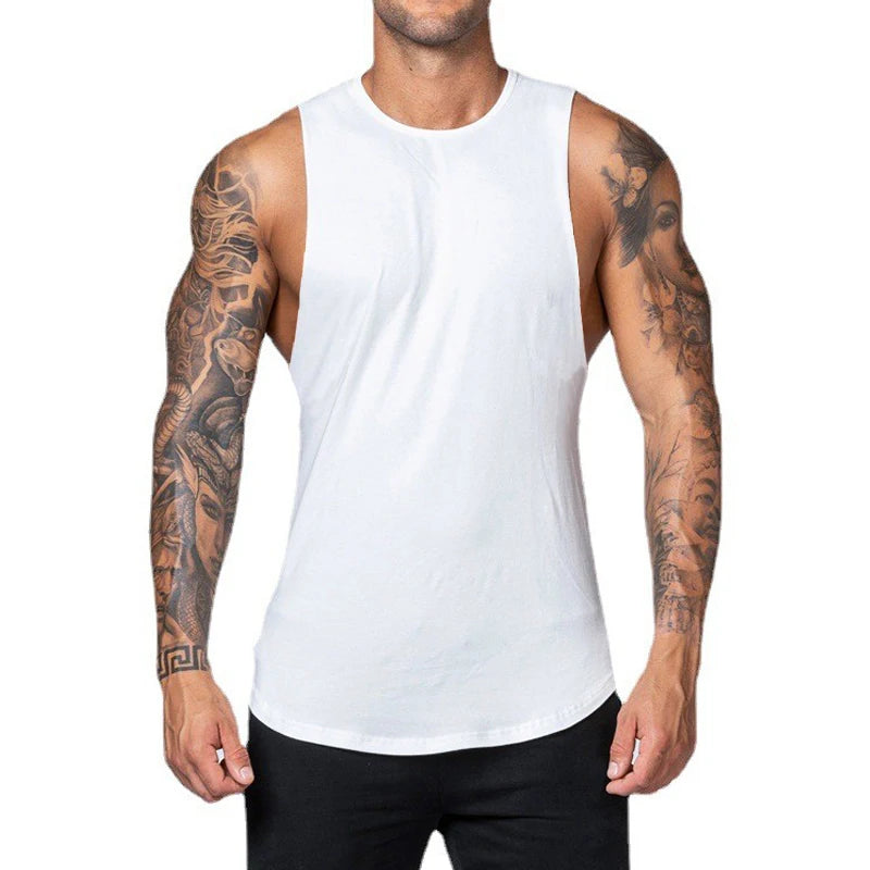 Men's Sleeveless Tank Top for Bodybuilding and Training - New Arrivals Sports Workout Vest