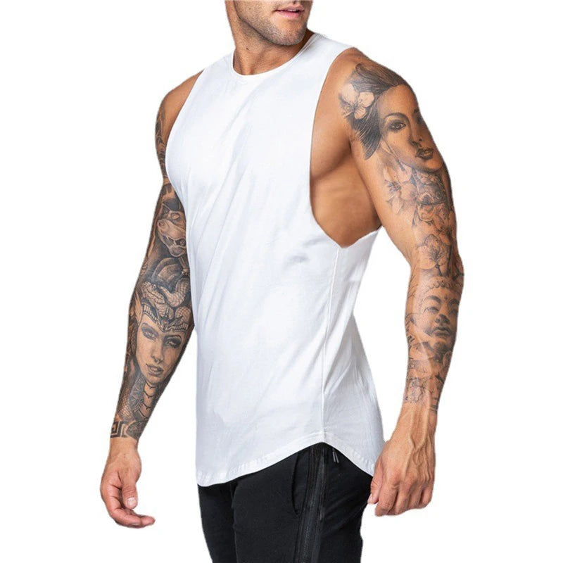 Men's Sleeveless Tank Top for Bodybuilding and Training - New Arrivals Sports Workout Vest